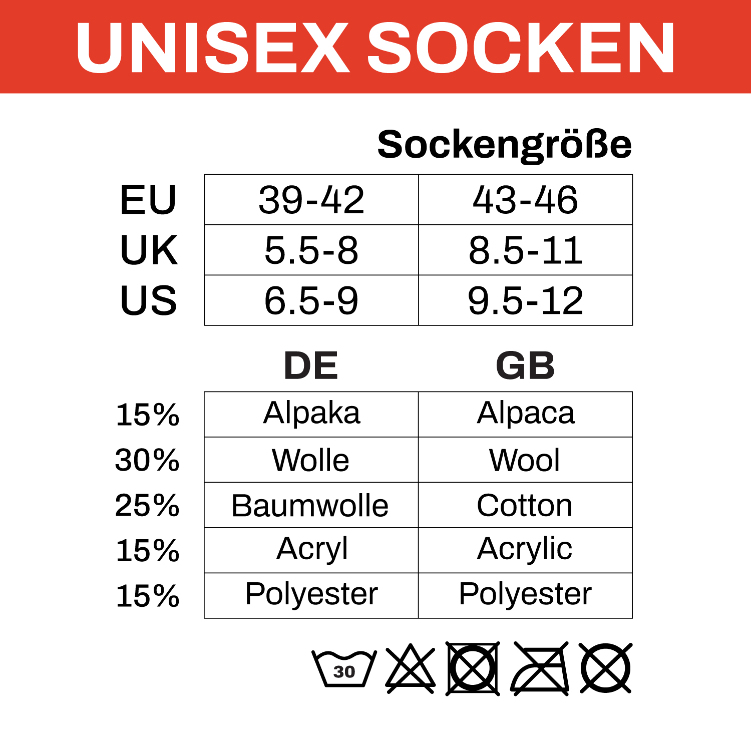 Chili Lifestyle Wollsocken ALPAKA super warm 4 Paar Weichbund Winter – Bild 4