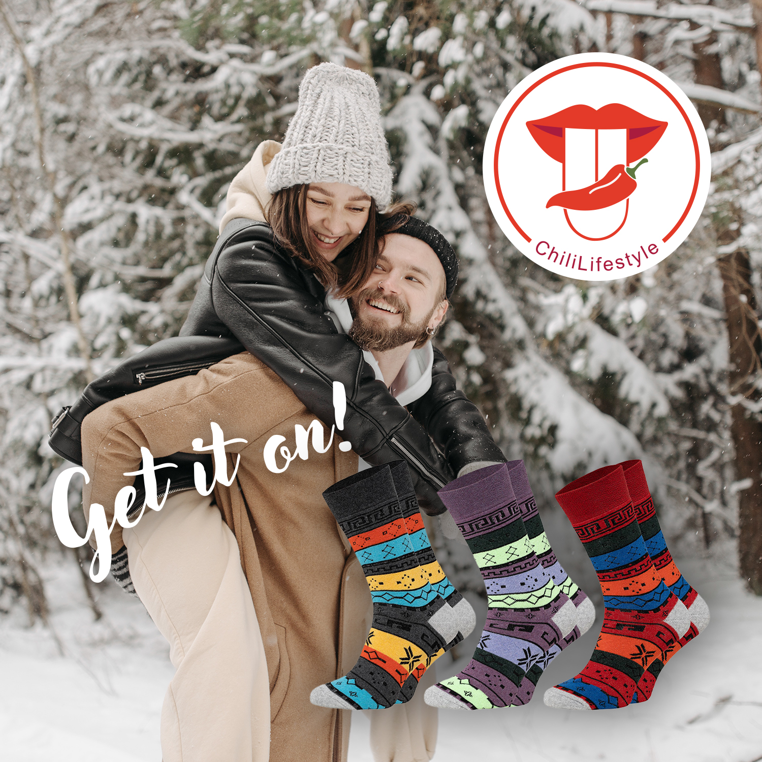 Chili Lifestyle Thermosocken COLOR super warm 6 Paar Baumwolle Weichbund – Bild 2